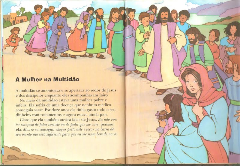 Baú de Histórias Bíblicas: A filha de Jairo